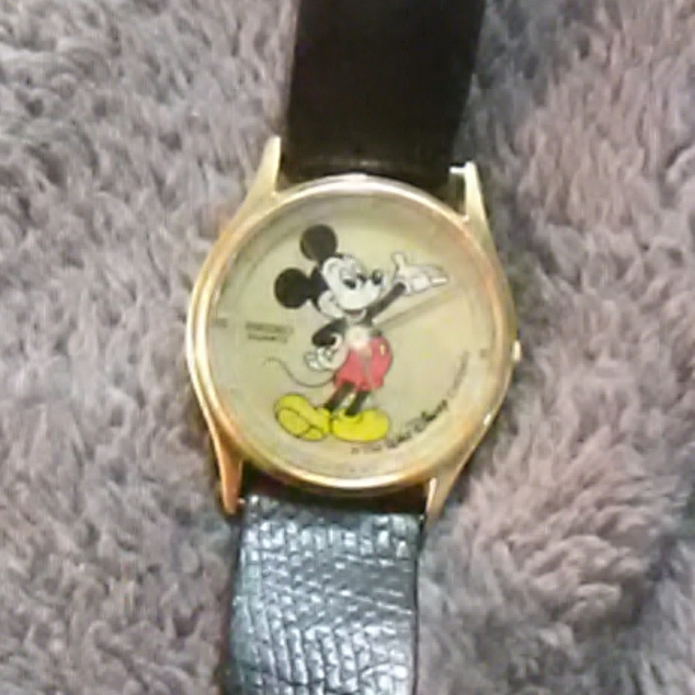 Seiko Mickey Mouse watch